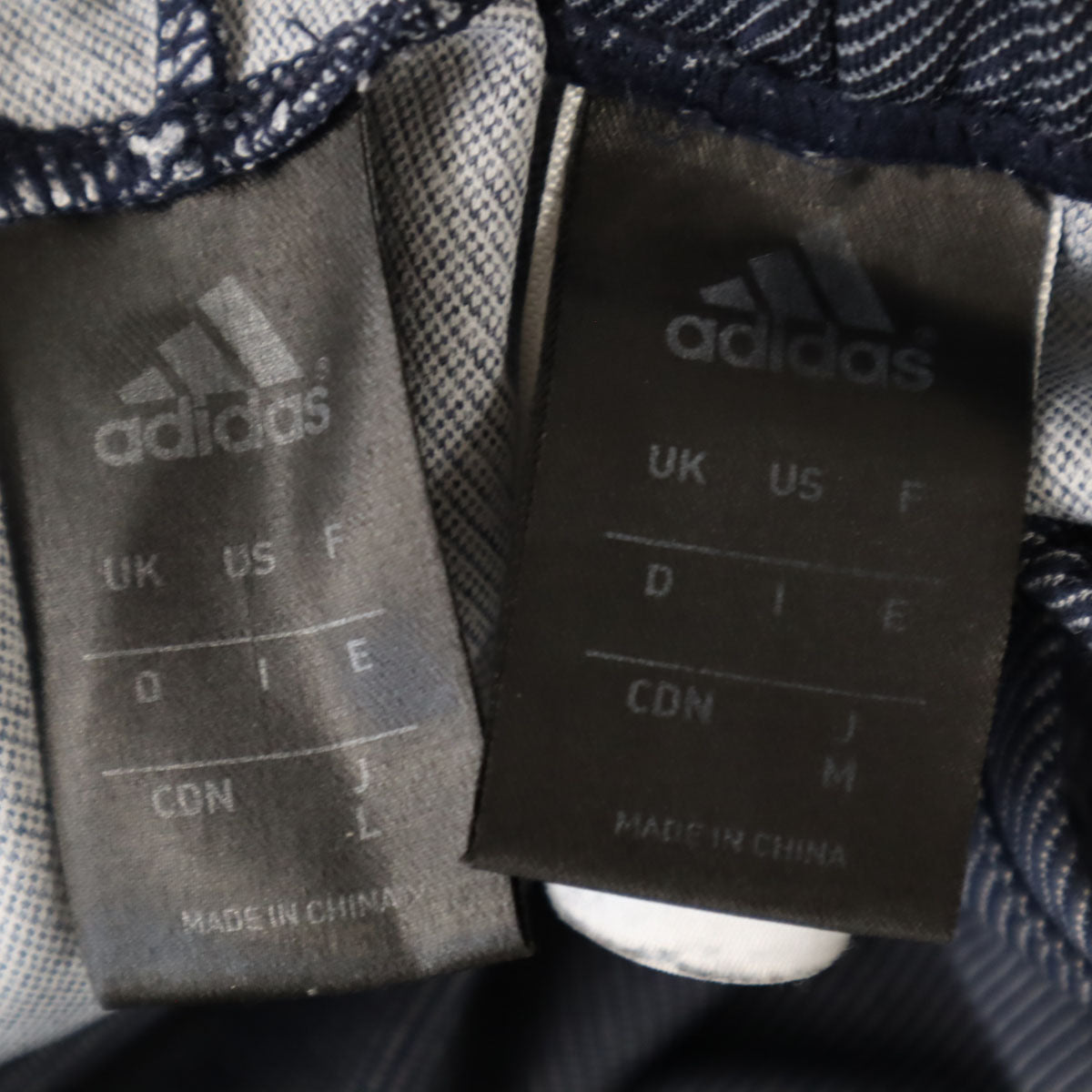 adidas アディダス 長袖 ジップパーカー 上下 セットアップ L/M ネイビー ジャージ レディース