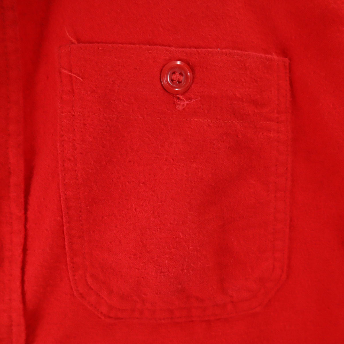 キングコール 50s 60s ヴィンテージ 長袖 コットン ネルシャツ レッド メンズ
