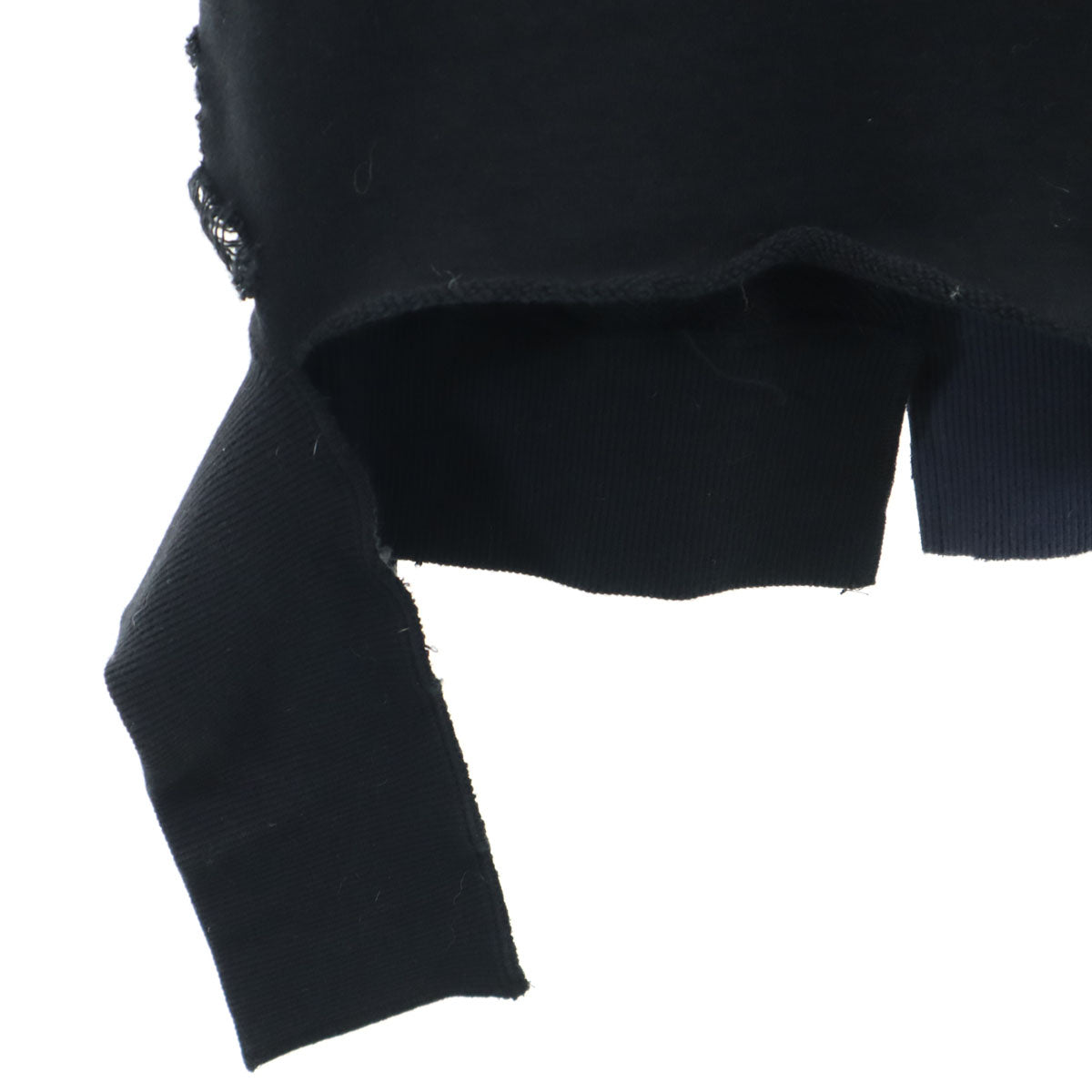 MIHARA YASUHIRO ミハラヤスヒロ 日本製 長袖 グランジ スウェットパーカー 44 ネイビー メンズ