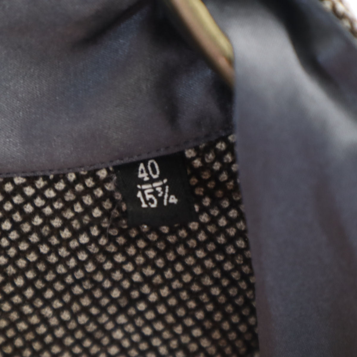 GIORGIO ARMANI ジョルジオアルマーニ イタリア製 ジップジャケット 40 ダークブラウン メンズ