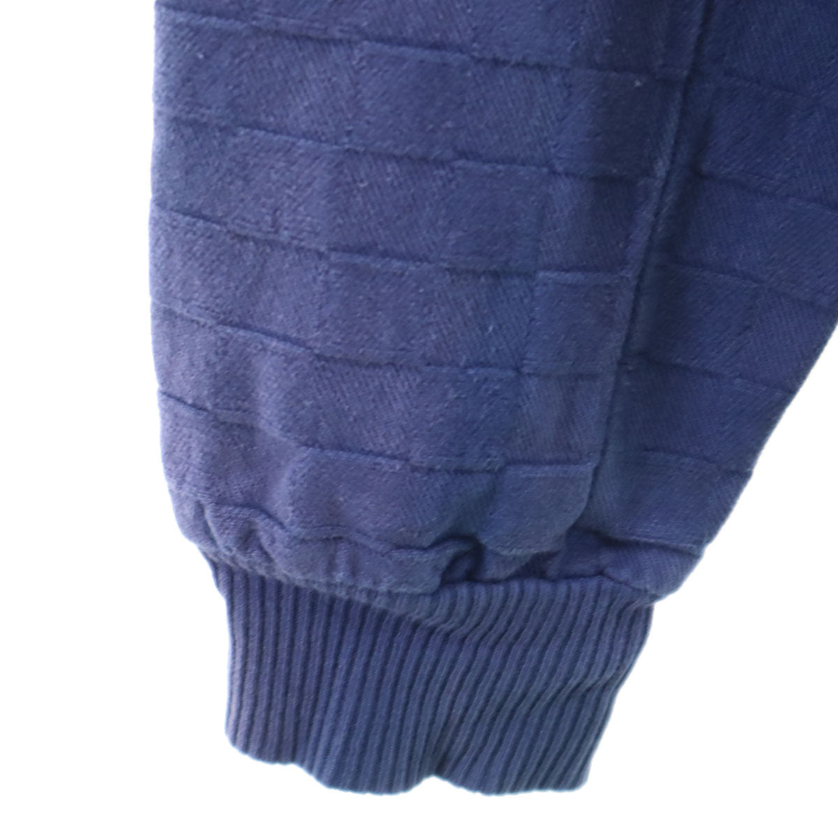 SOMERS 90s オールド ゴルフ刺繍 長袖 襟付き トレーナー M ネイビーパープル メンズ