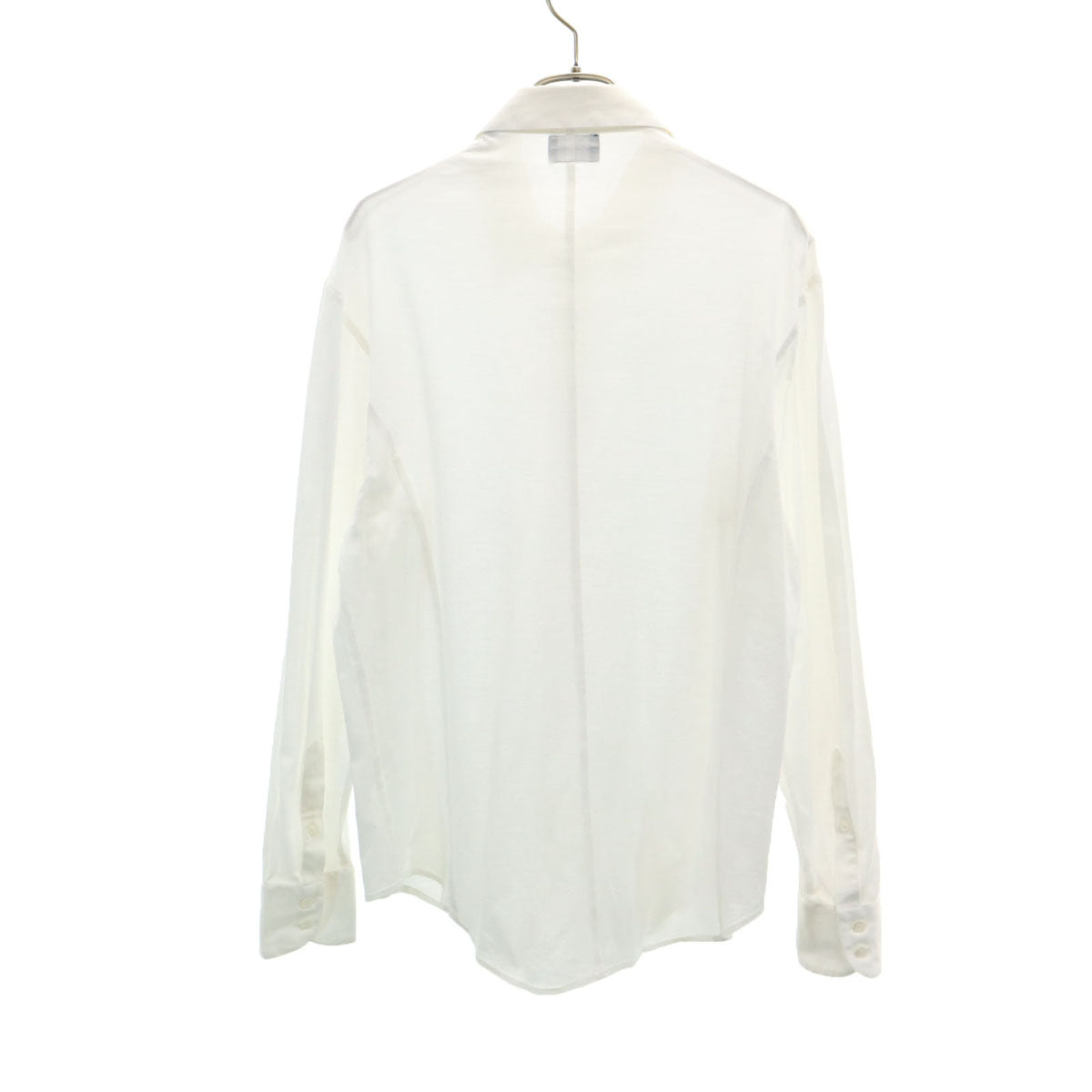 GIORGIO ARMANI ジョルジオアルマーニ イタリア製 長袖 コットンシャツ 41 ホワイト メンズ