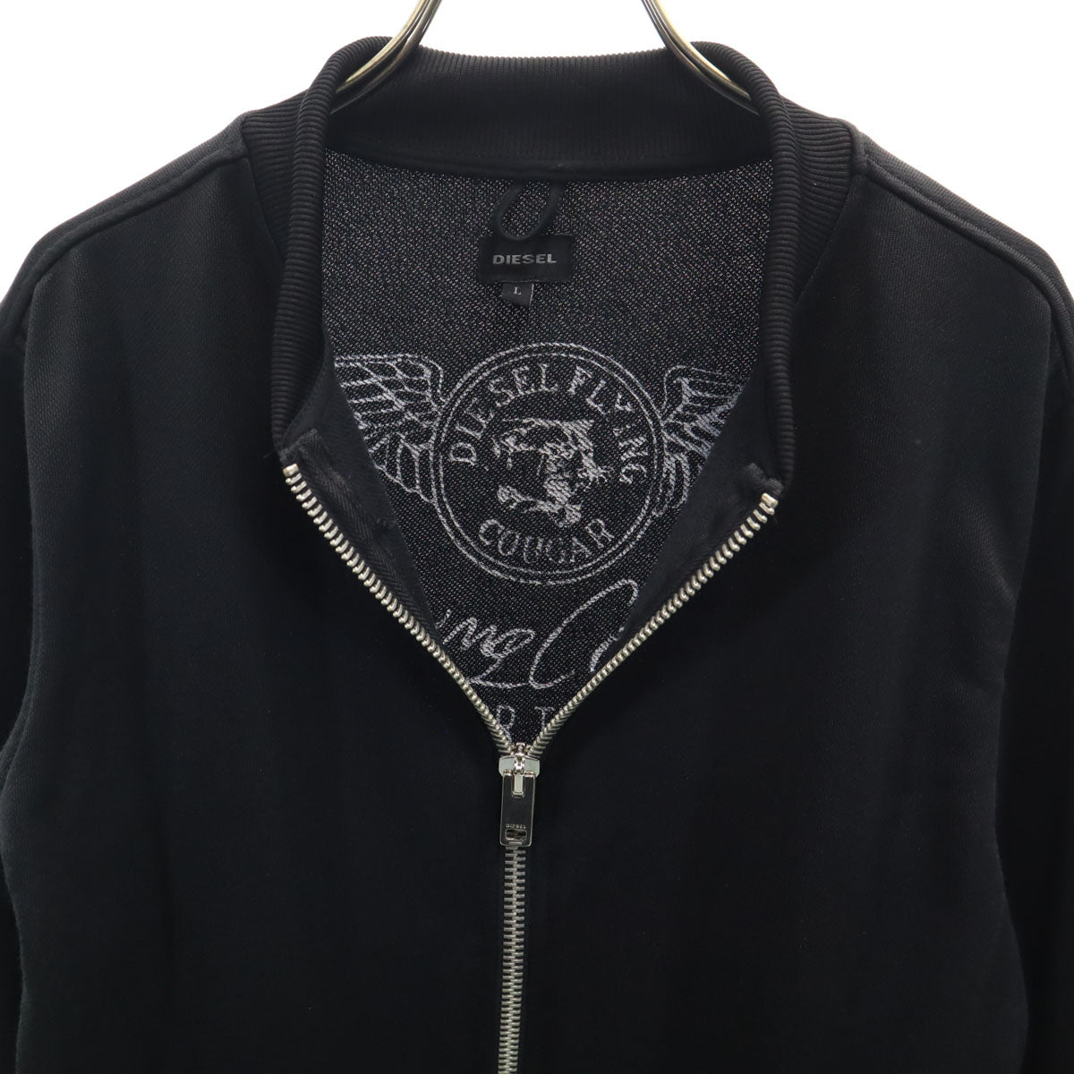 DIESEL ディーゼル ブルガリア製 ブルゾン L ブラック ジャケット メンズ