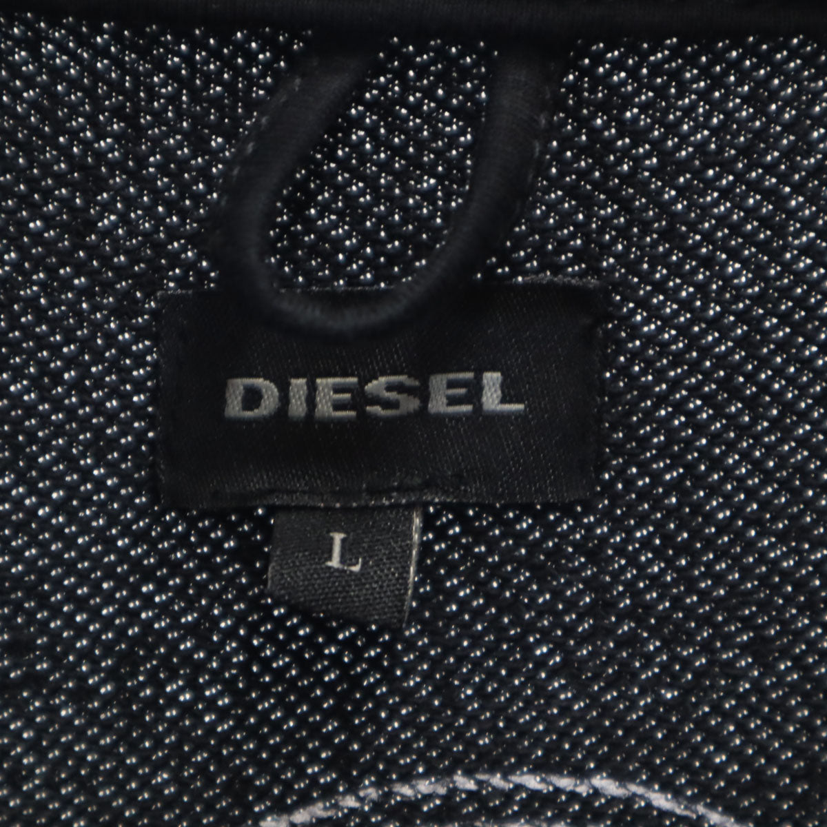 DIESEL ディーゼル ブルガリア製 ブルゾン L ブラック ジャケット メンズ