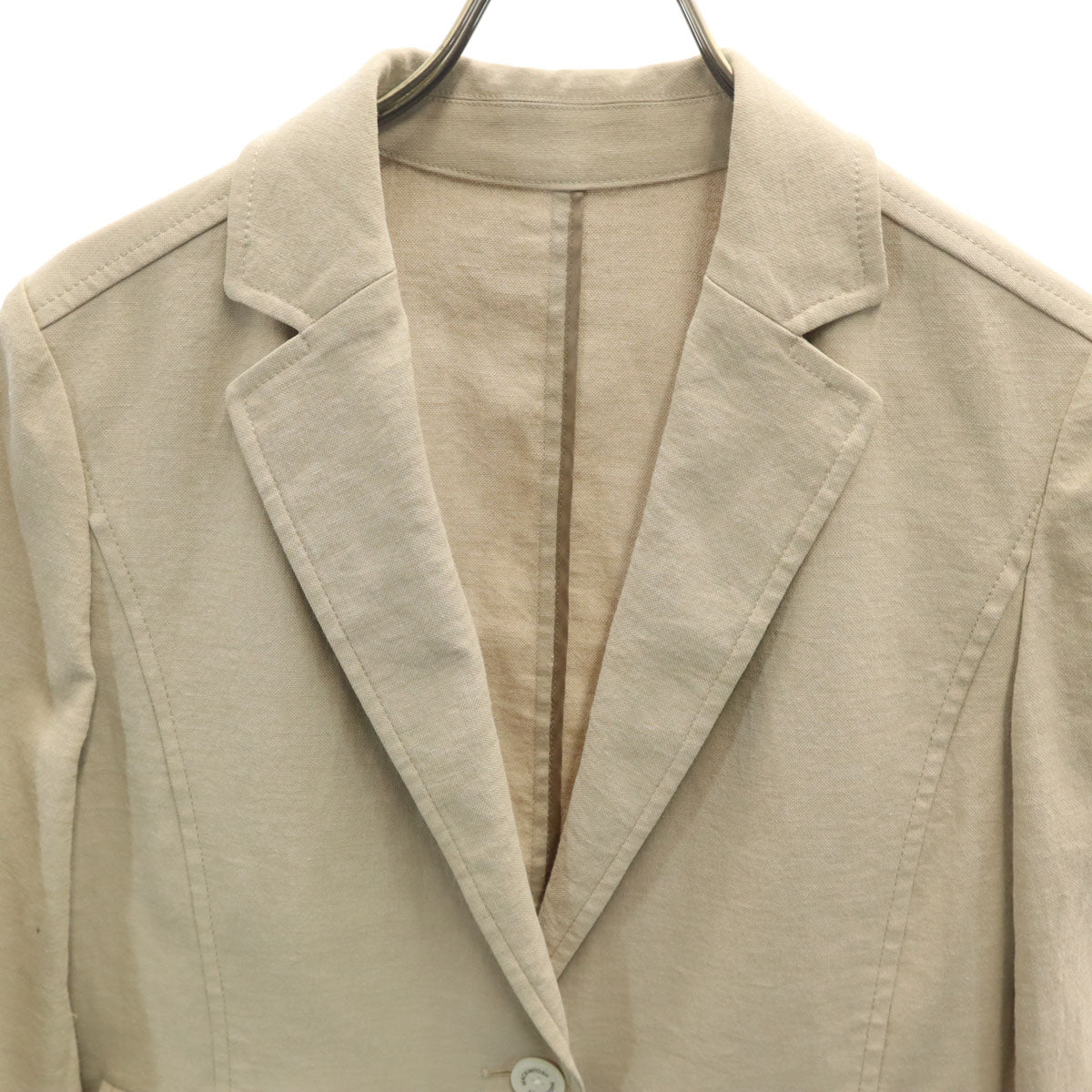 MACKINTOSH PHILOSOPHY マッキントッシュフィロソフィー テーラードジャケット 40 ベージュ レディース