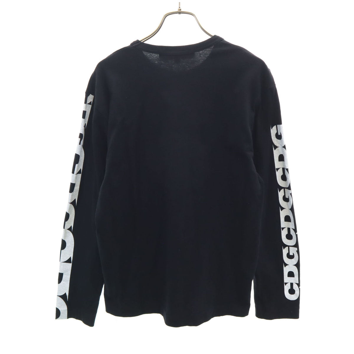 GOOD DESIGN SHOP COMME des GARCONS グッドデザインショップ コムデギャルソン 2017年 日本製 長袖 Tシャツ S ブラック ロンT メンズ