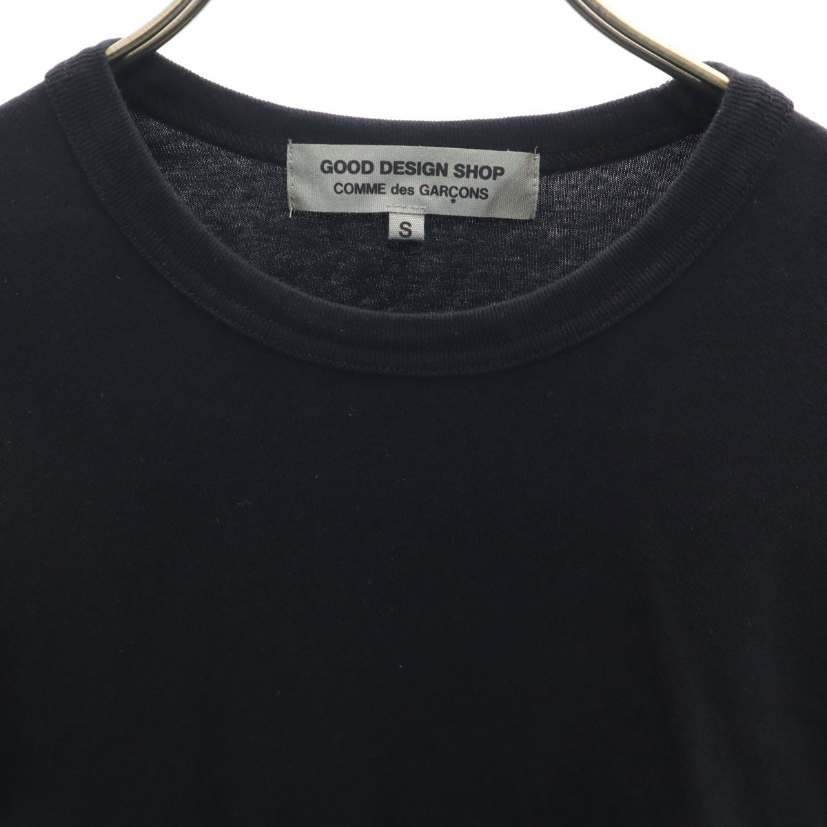GOOD DESIGN SHOP COMME des GARCONS グッドデザインショップ コムデギャルソン 2017年 日本製 長袖 Tシャツ S ブラック ロンT メンズ