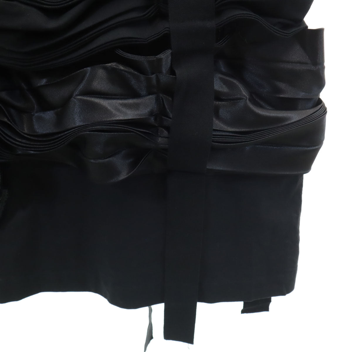COMME des GARCONS コムデギャルソン 2014年 日本製 半袖 ワンピース S ブラック レディース