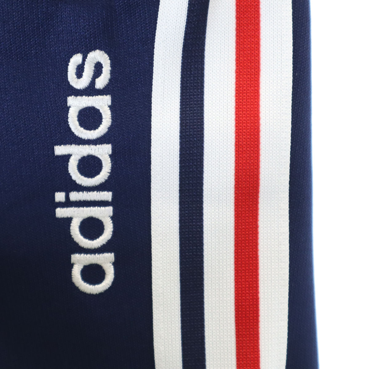 adidas アディダス 80s 日本製 ヴィンテージ トラックジャケット 上下 セットアップ O/XO ネイビー デサント メンズ