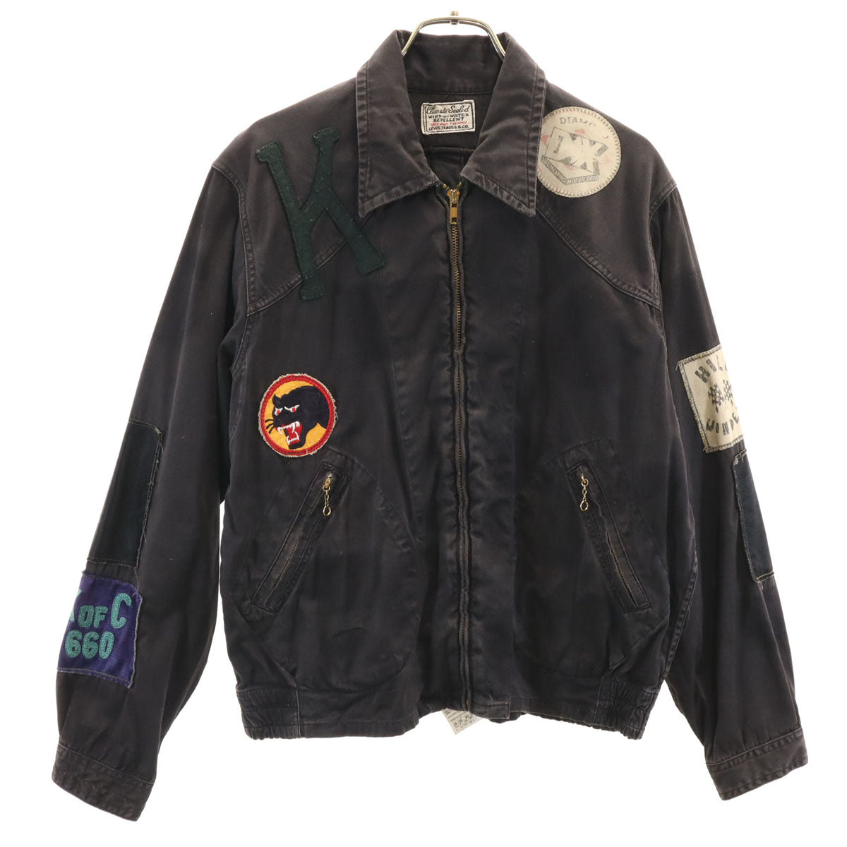 Levi's リーバイス USA製 ブルゾン M ブラック ジャケット メンズ