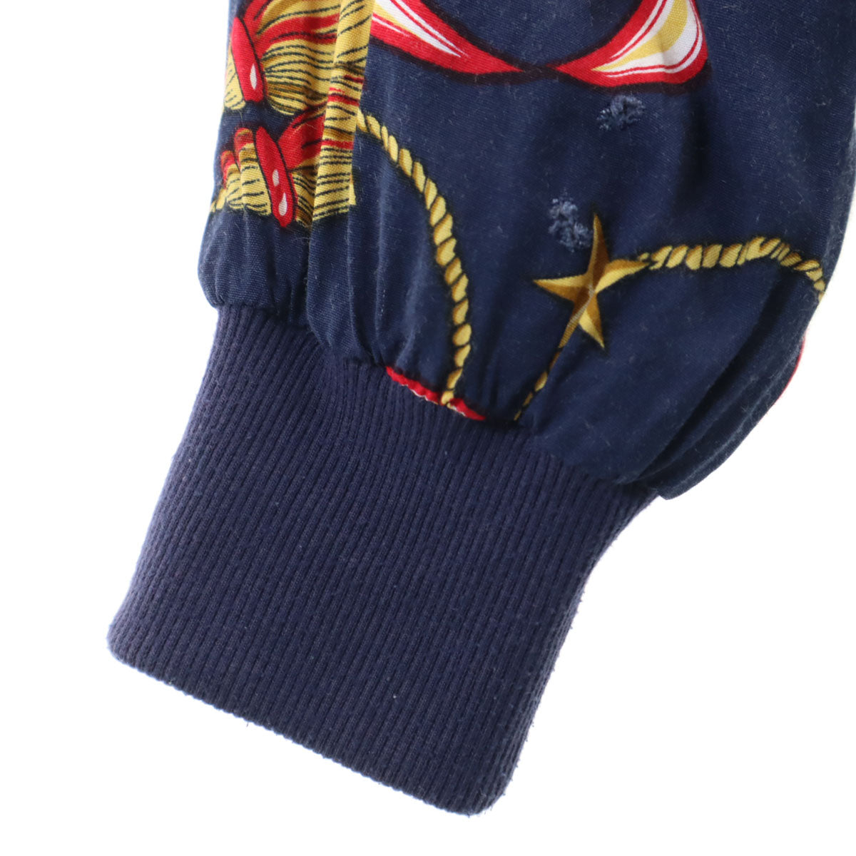 ALFRED DUNNER アルフレッドダナー 90s オールド 総柄 ブルゾン 12 ネイビー ジャケット レディース