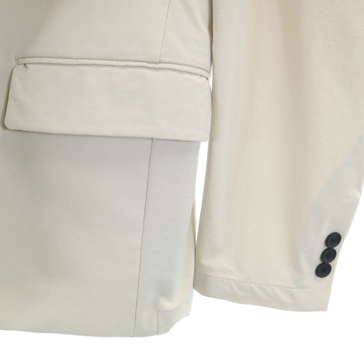 UNITED ARROWS ユナイテッドアローズ スーツ 上下 セットアップ L グレージュ ストレッチ メンズ