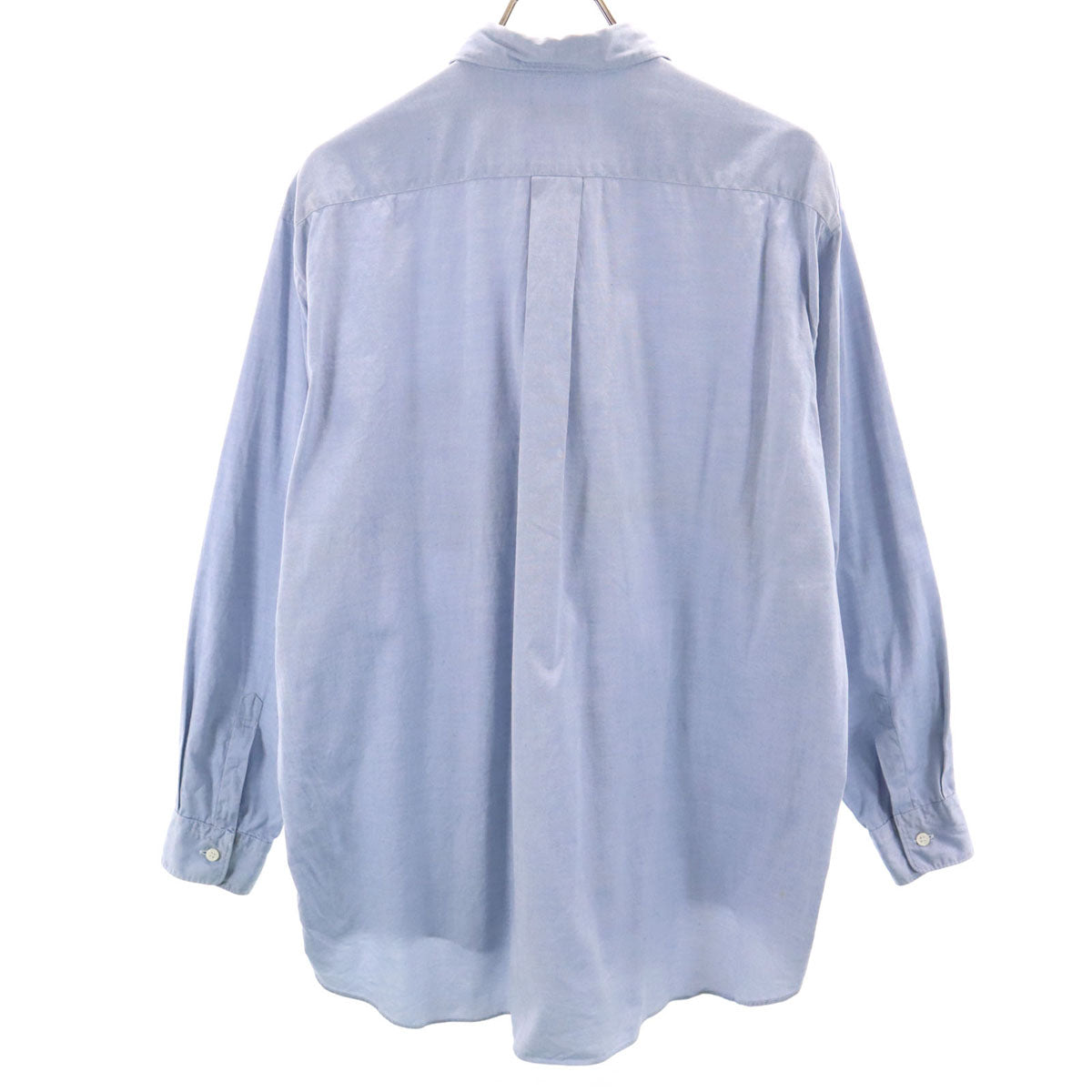 COMME des GARCONS HOMME コムデギャルソンオム 90s 日本製 オールド 長袖 コットンシャツ ブルー系 メンズ