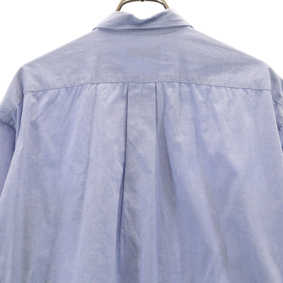 COMME des GARCONS HOMME コムデギャルソンオム 80s 日本製 オールド 長袖 コットンシャツ ブルー系 メンズ