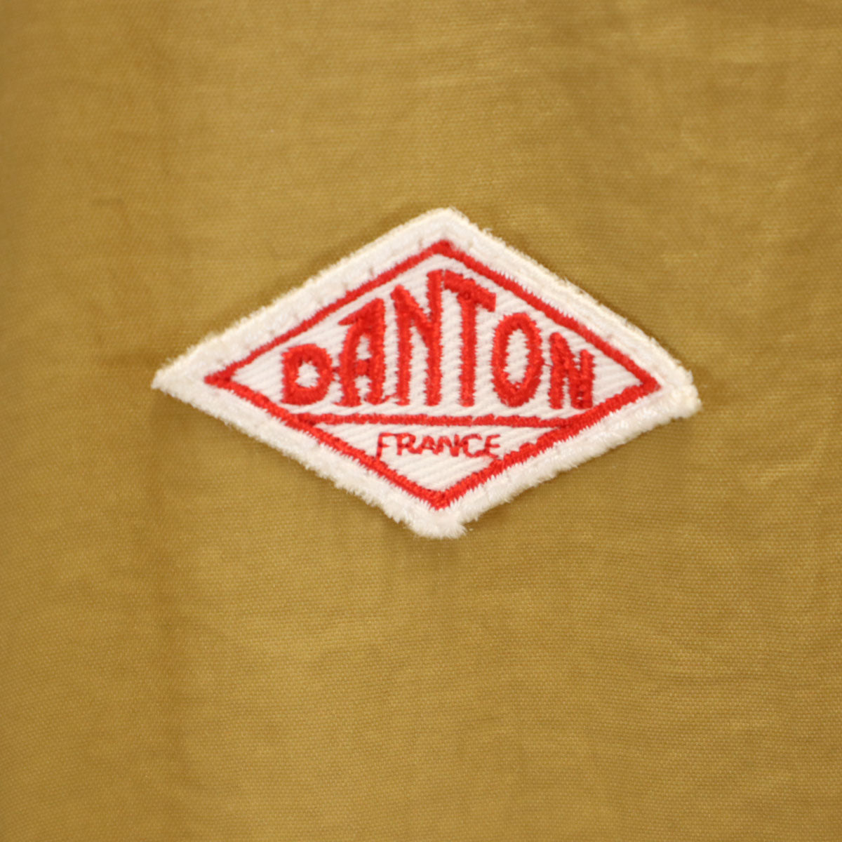 Danton ダントン 日本製 BEAMS ビームス別注 丸襟 ジャケット 36 カーキベージュ レディース