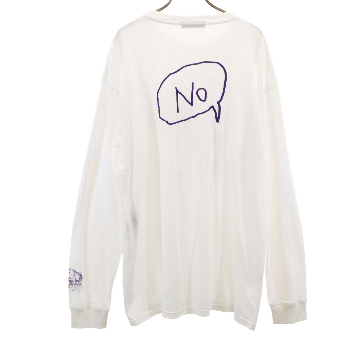 UNDERCOVER アンダーカバー 日本製 長袖 Tシャツ 4 ホワイト ロンT メンズ