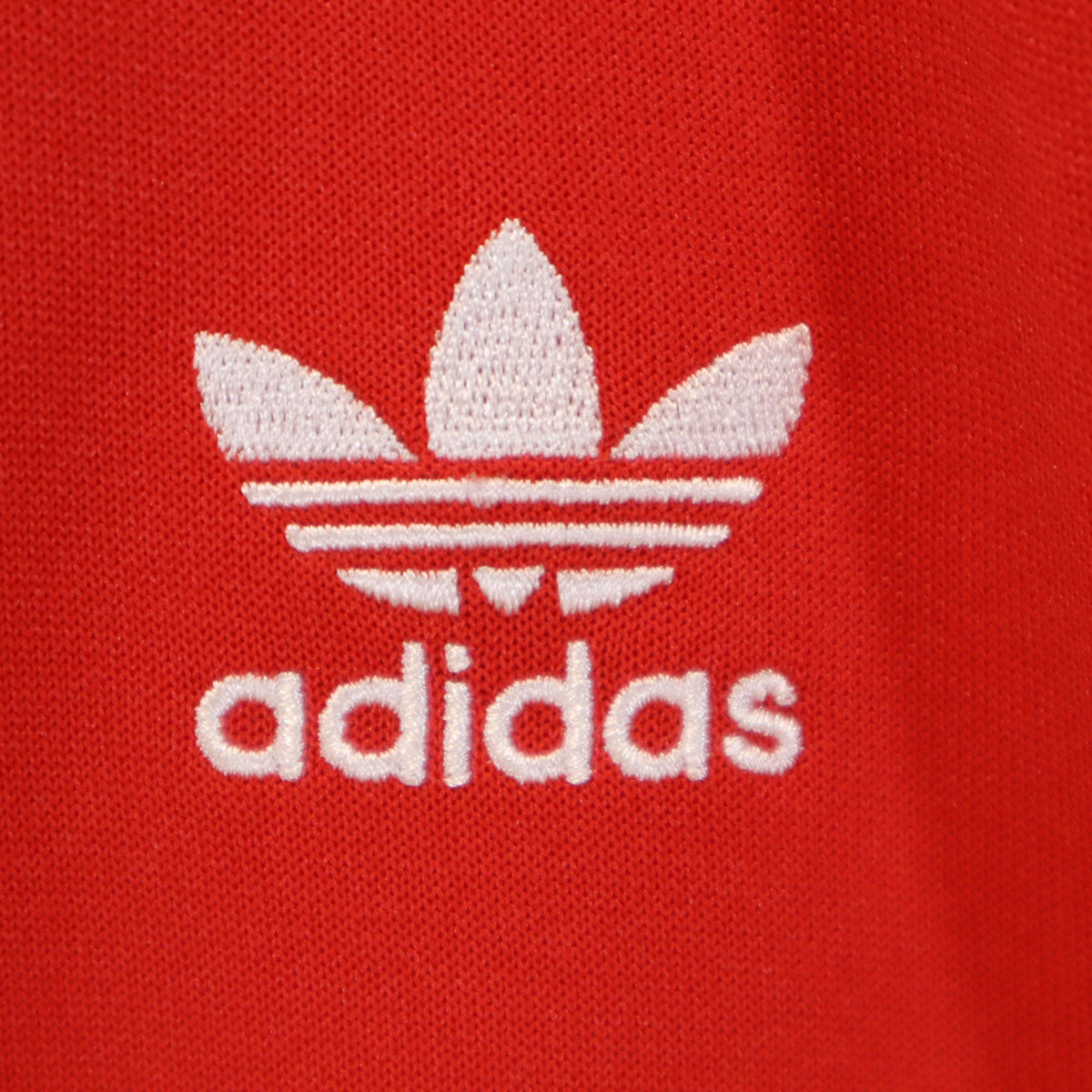 美品 adidas Originals アディダスオリジナルス トレフォイルロゴ スーパースター トラックジャケット 上下 セットアップ O レッド ジャージ メンズ