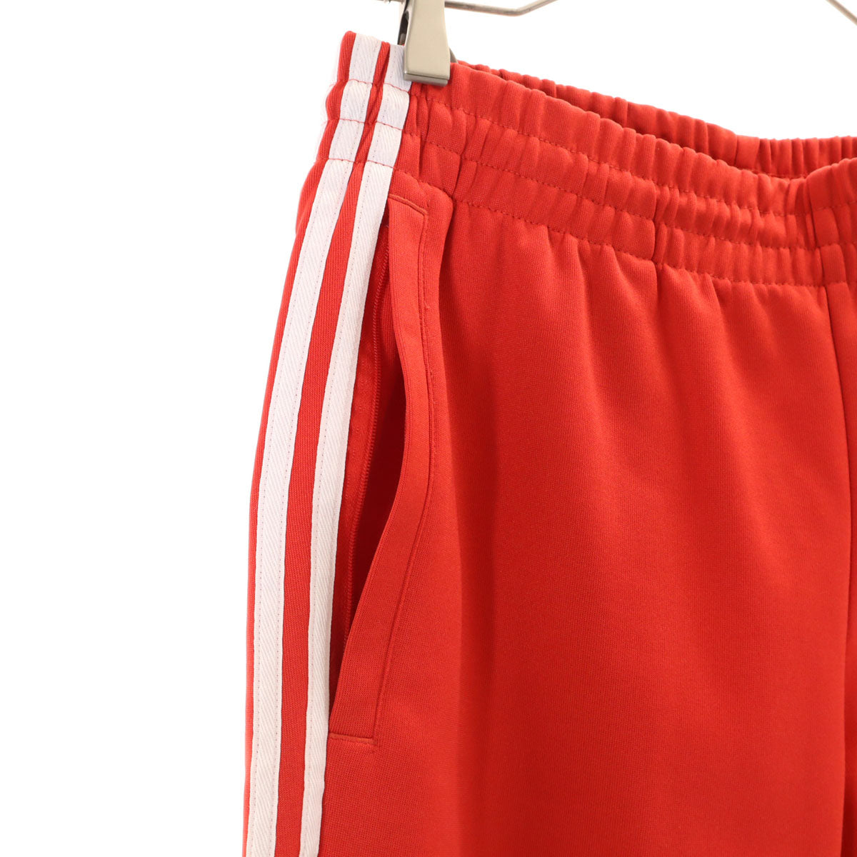 美品 adidas Originals アディダスオリジナルス トレフォイルロゴ スーパースター トラックジャケット 上下 セットアップ O レッド ジャージ メンズ