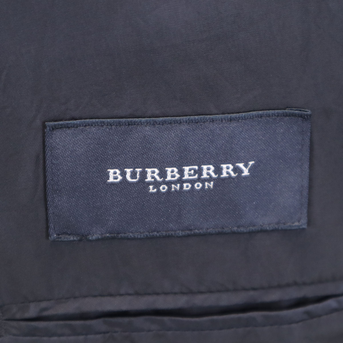 BURBERRY LONDON バーバリーロンドン 日本製 スーツ 上下 セットアップ AB6 濃紺 三陽商会 メンズ