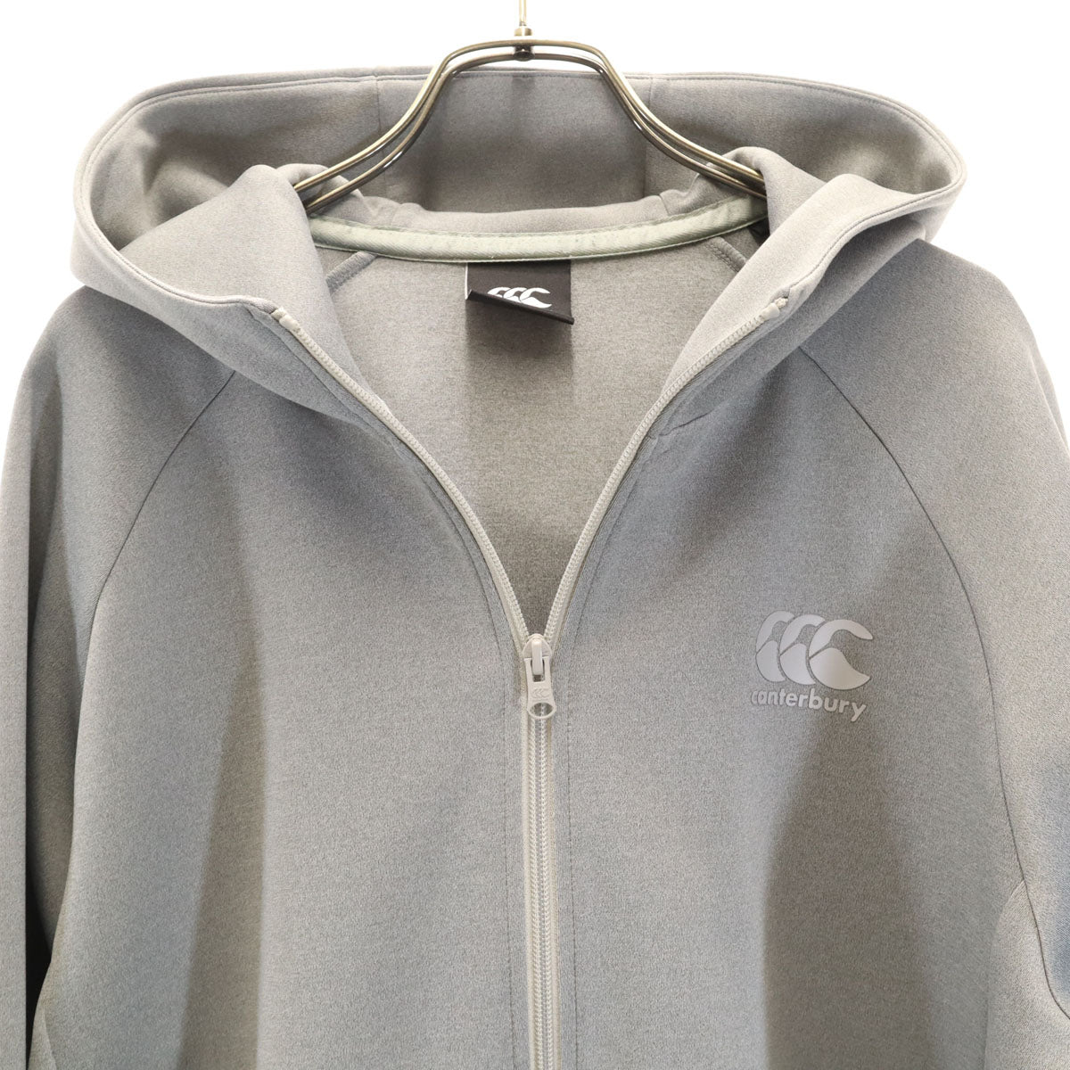 CANTERBURY OF NEW ZEALAND カンタベリー ジップパーカー 上下 セットアップ L グレー メンズ