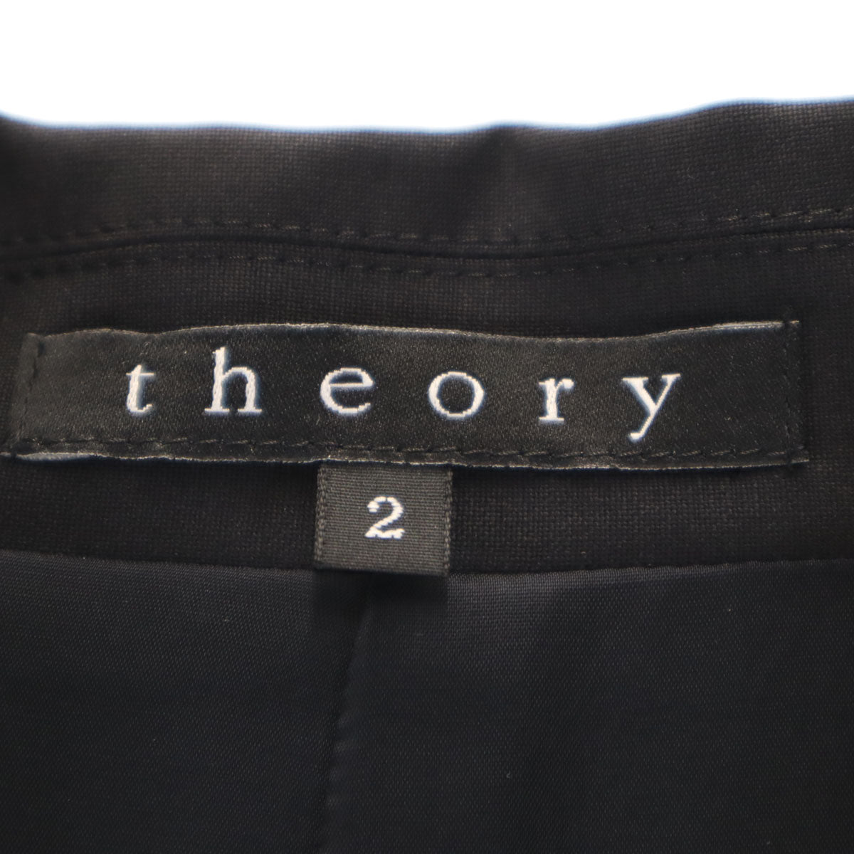 theory セオリー 日本製 パンツスーツ 上下 セットアップ 2 ブラック レディース