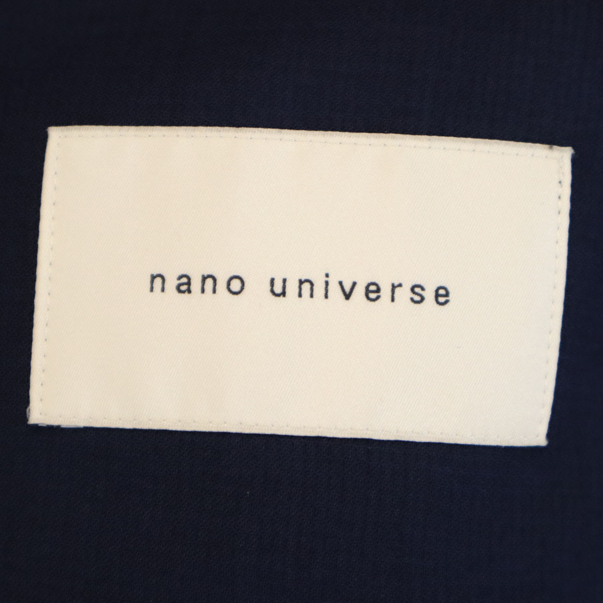 nano universe ナノユニバース イージー スーツ 上下 セットアップ L ネイビー メンズ
