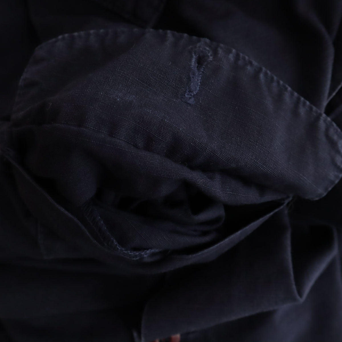 STUSSY ステューシー USA製 長袖 ワークシャツ M ネイビー メンズ