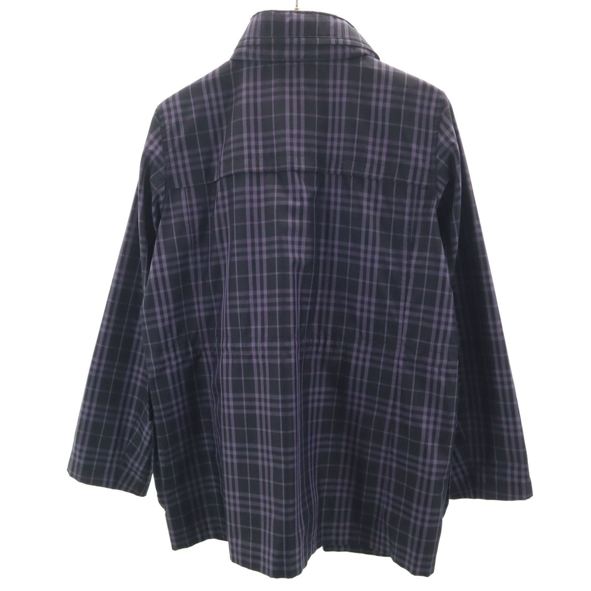美品 BURBERRY LONDON バーバリーロンドン チェック柄 ブルゾン 11 ブラック 三陽商会 ジャケット レディース
