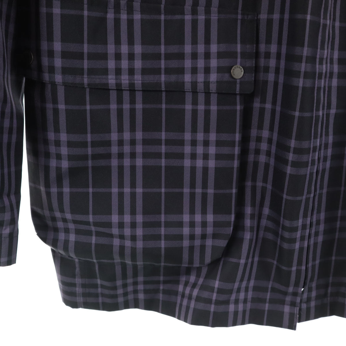 美品 BURBERRY LONDON バーバリーロンドン チェック柄 ブルゾン 11 ブラック 三陽商会 ジャケット レディース