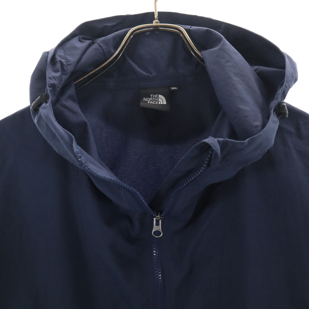 THE NORTH FACE ノースフェイス コンパクト アノラックパーカー XL ネイビー NP21735 アウトドア 収納袋付き メンズ