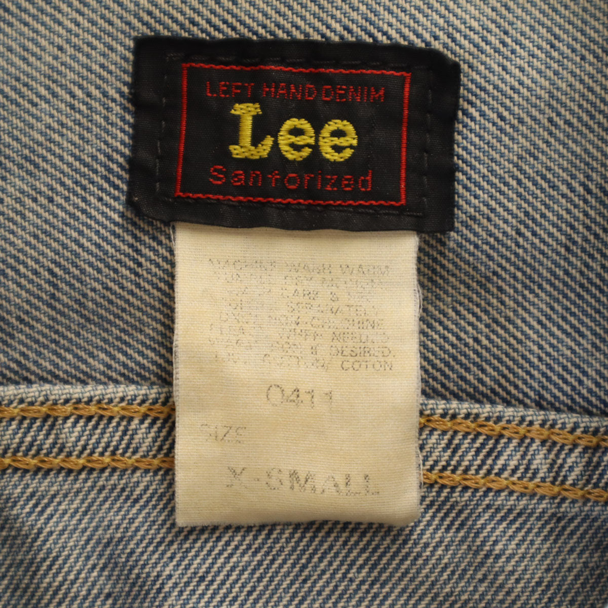 Lee リー 90s オールド デニムジャケット XS ジージャン レディース