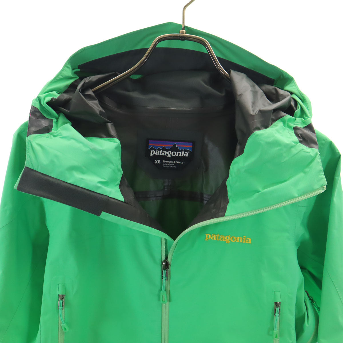 patagonia パタゴニア ナイロンジャケット XS 黄緑 83826SP13 アウトドア レディース