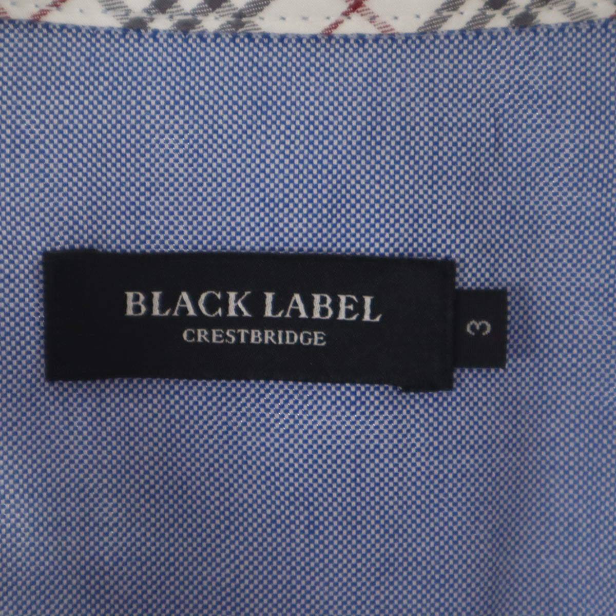 BLACK LABEL CRESTBRIDGE ブラックレーベルクレストブリッジ 長袖 オックスフォード ボタンダウンシャツ 3 ブルー系 メンズ