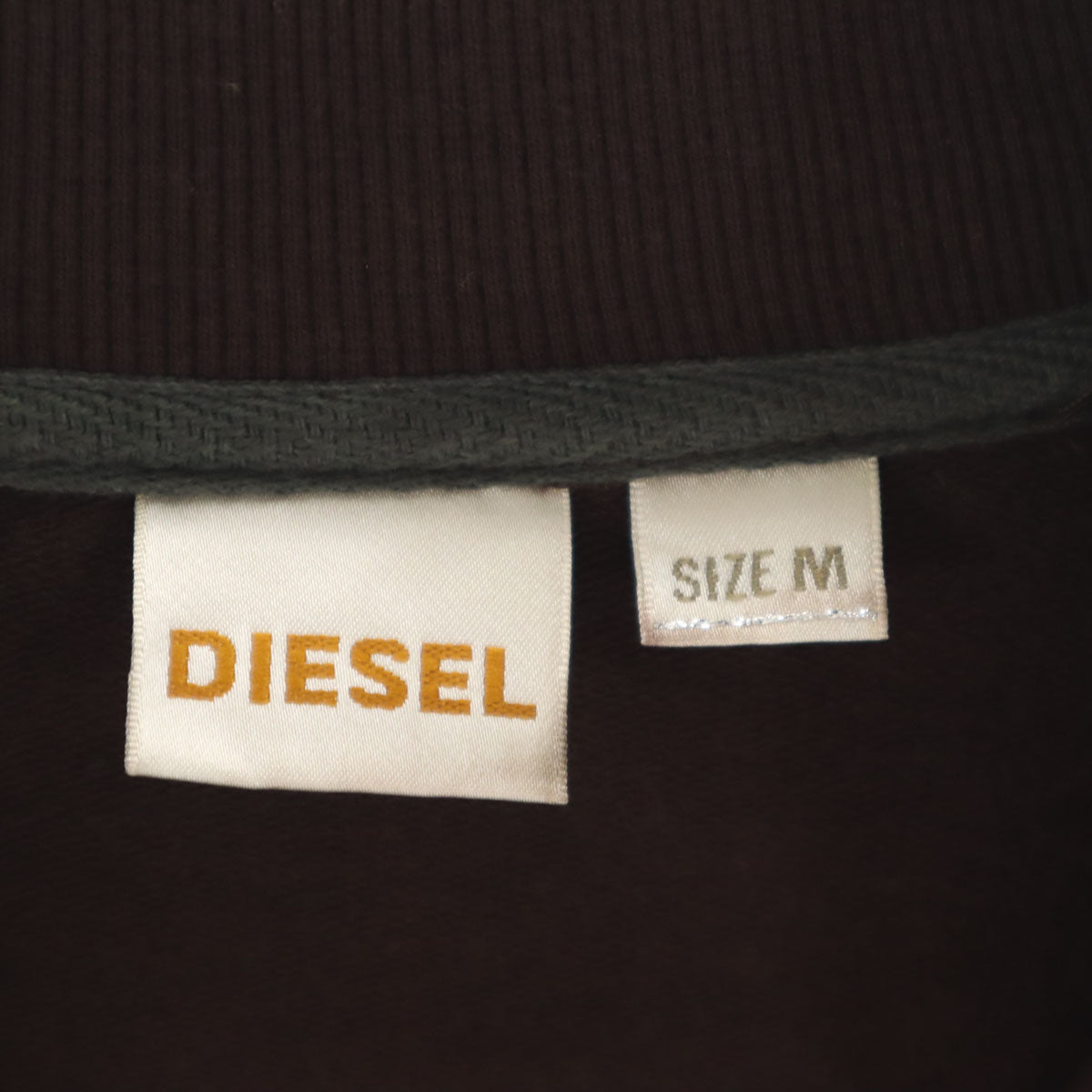 DIESEL ディーゼル ジップジャケット M ブラウン ブルゾン メンズ
