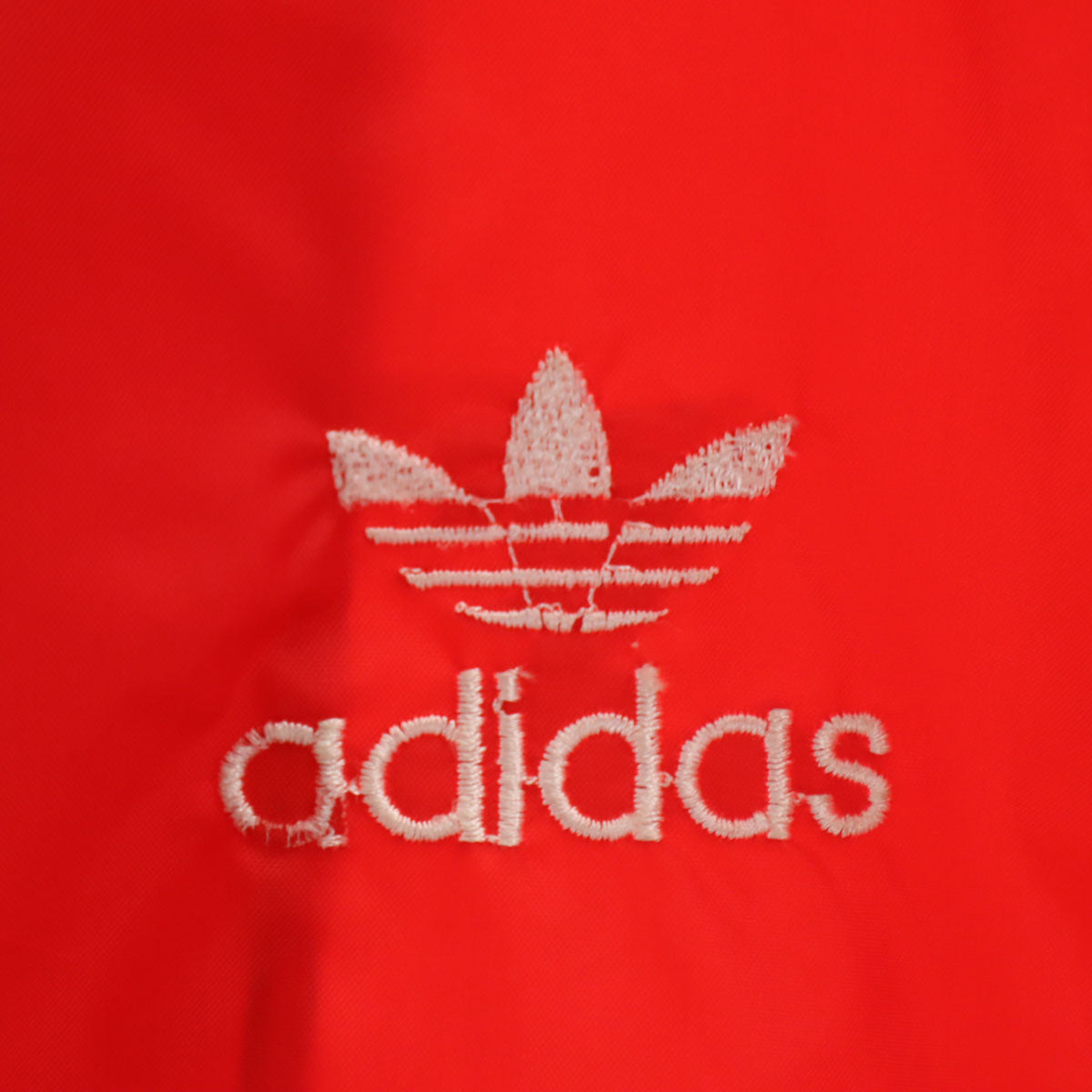 adidas アディダス 70s ヴィンテージ ナイロンジャケット S レッド デサント メンズ