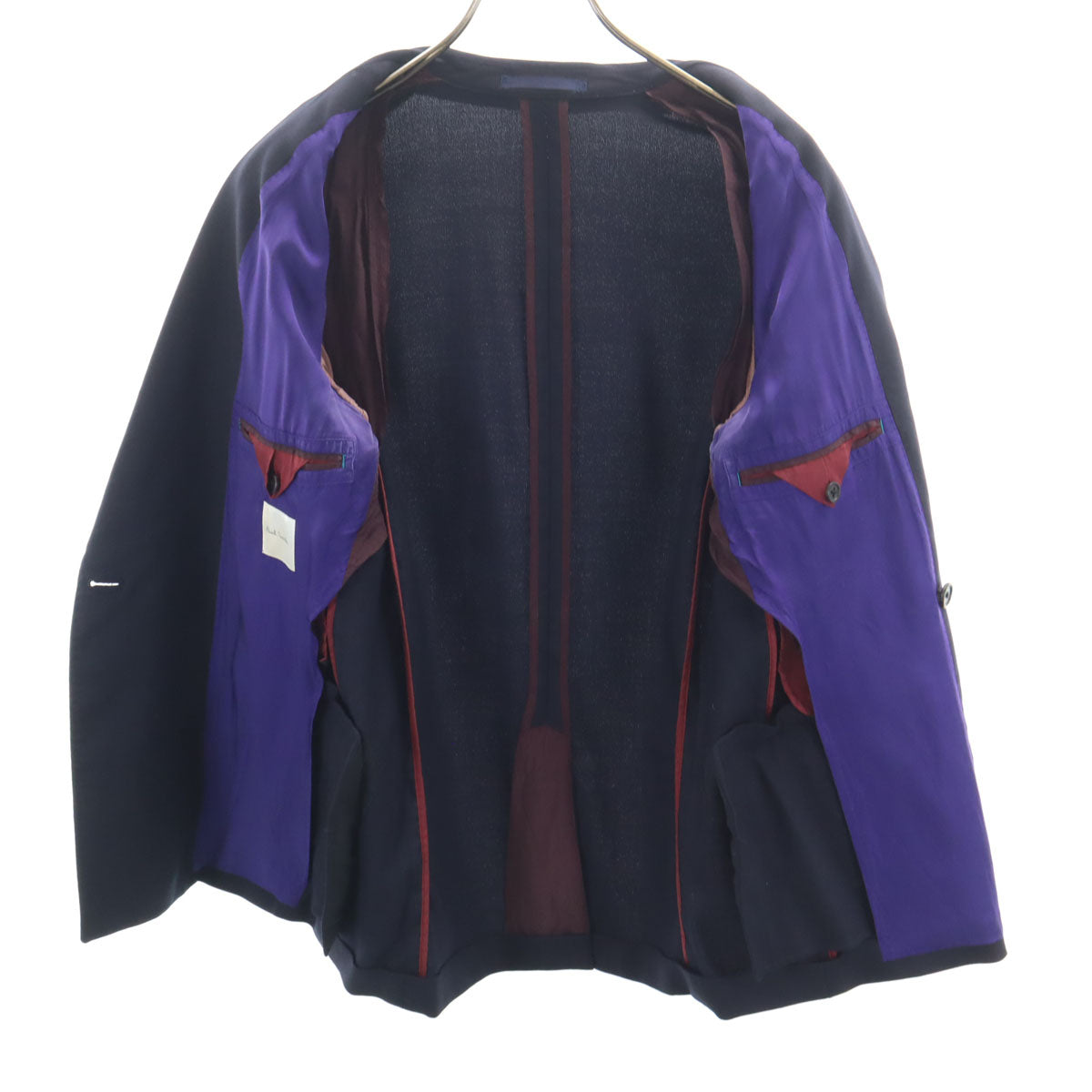 Paul Smith ポールスミス ダブル テーラードジャケット M ネイビー メンズ