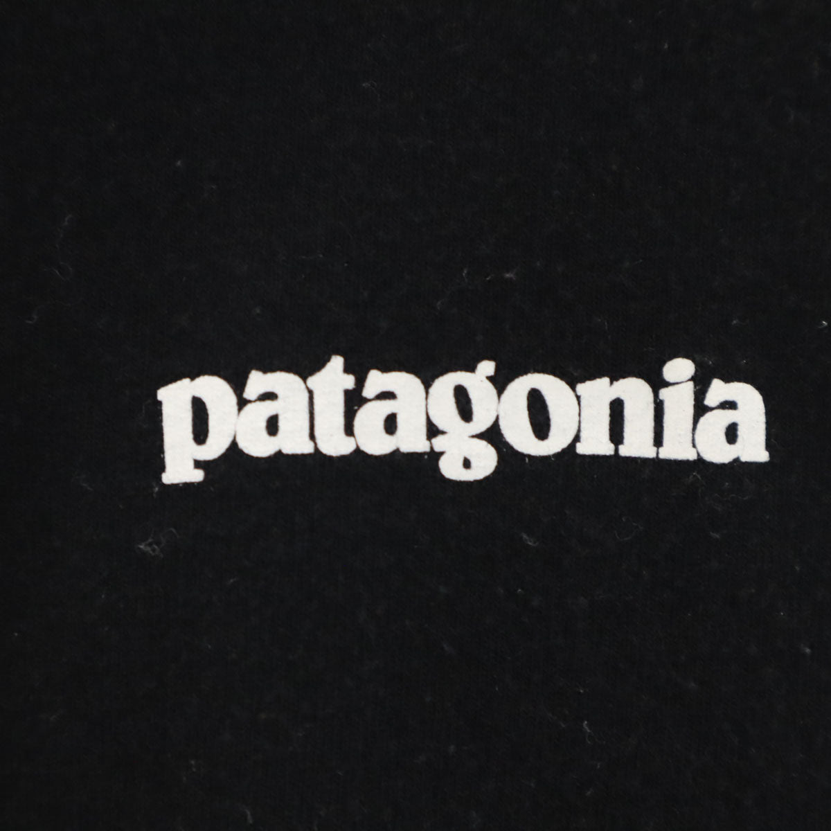 patagonia パタゴニア バックロゴ 長袖 Tシャツ XL ブラック 38518FA20 アウトドア ロンT メンズ