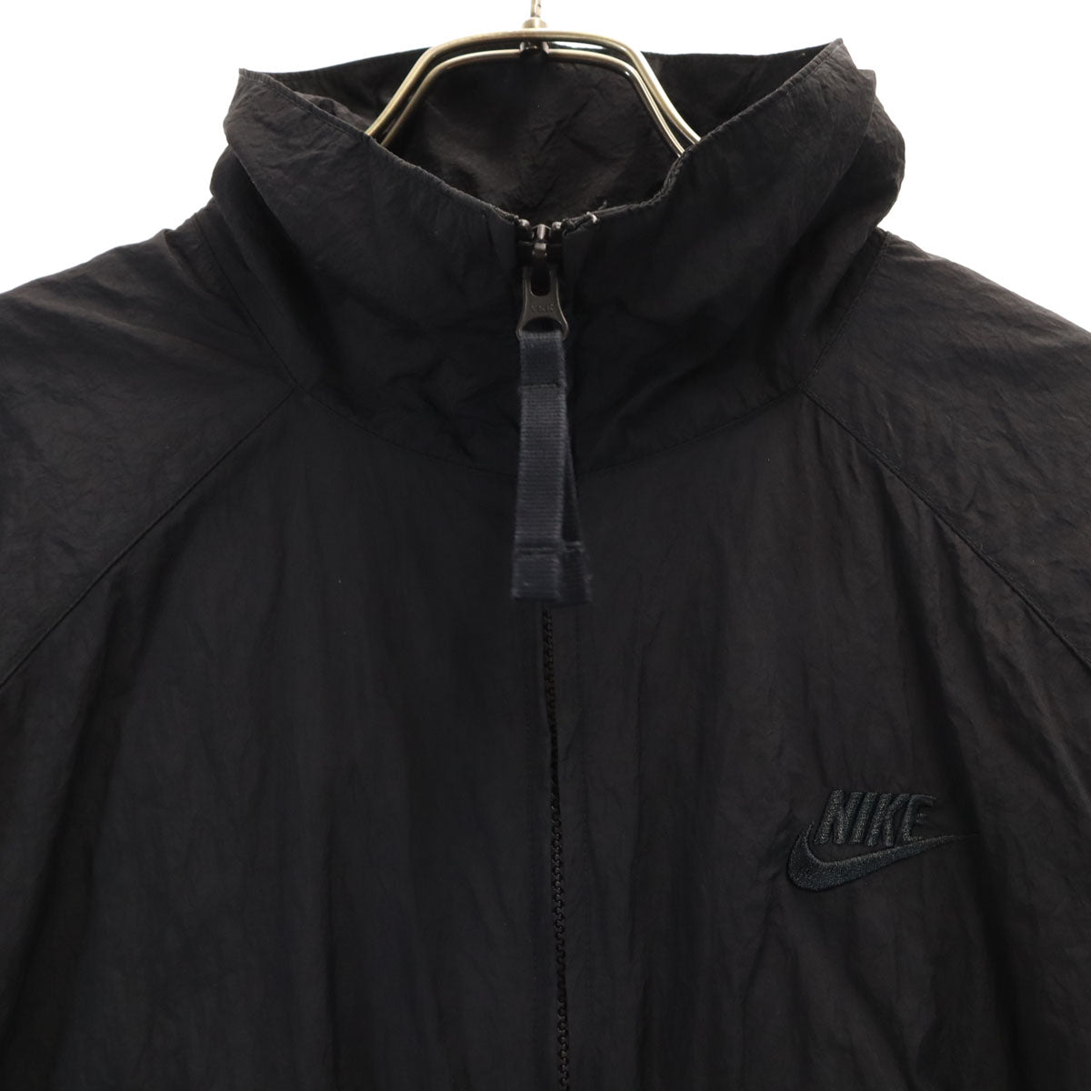 NIKE ナイキ ビックスウォッシュ ナイロンジャケット L ブラック メンズ