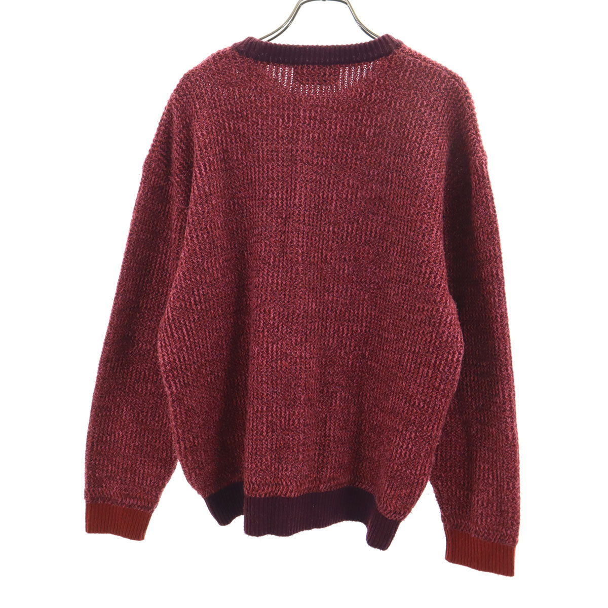 STUDIOUS ステュディオス 長袖 アクリル セーター 1 パープル系 ニット メンズ