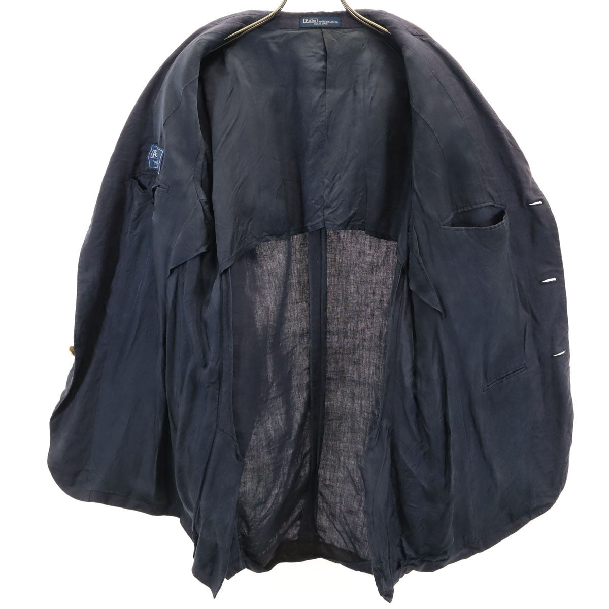 Polo by Ralph Lauren ポロバイラルフローレン リネン100％ テーラードジャケット C102-W94-T180 B7 グレー系 メンズ