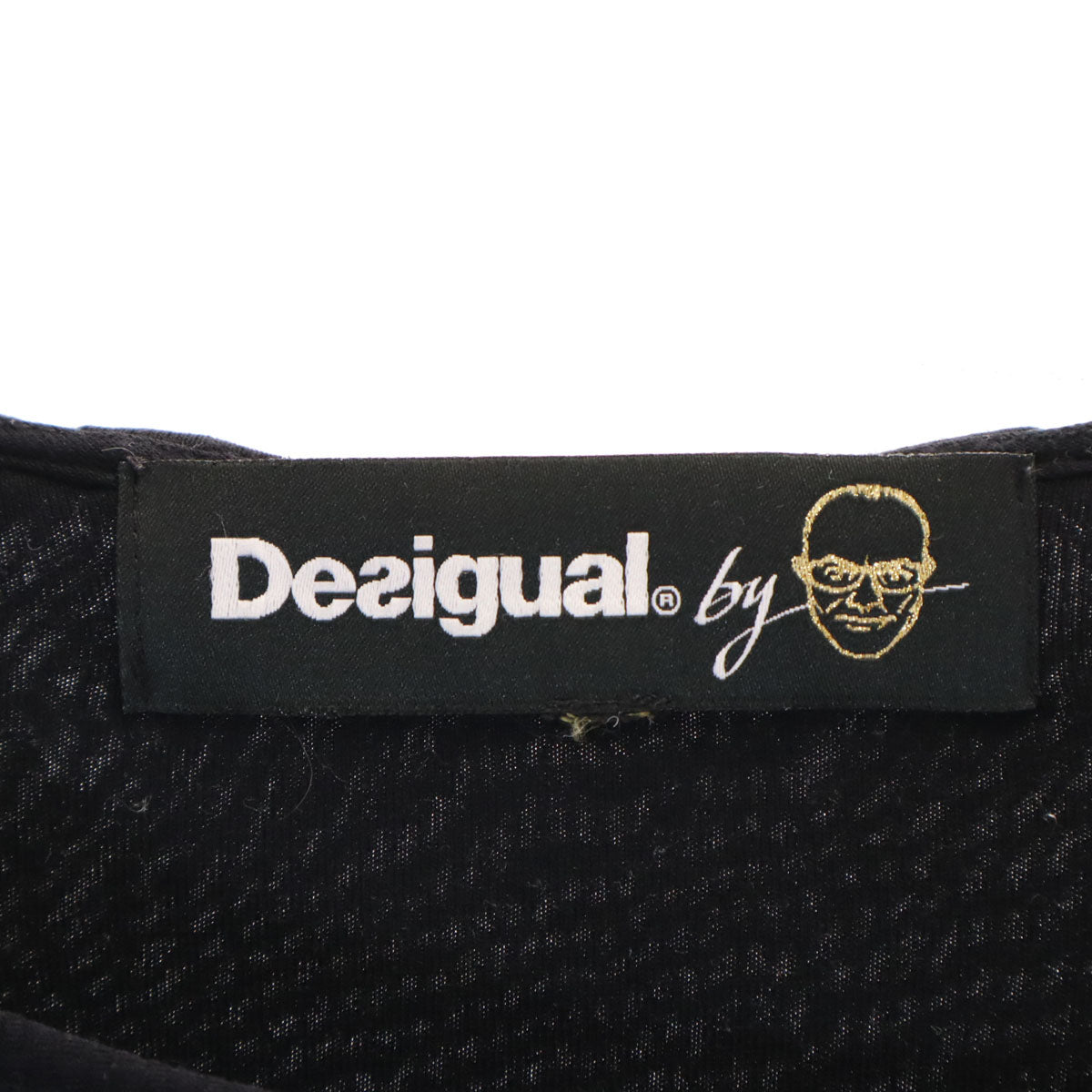 Desigual デシグアル christian lacroix クリスチャン・ラクロワ コラボ 長袖 カットソー M ブラック レディース