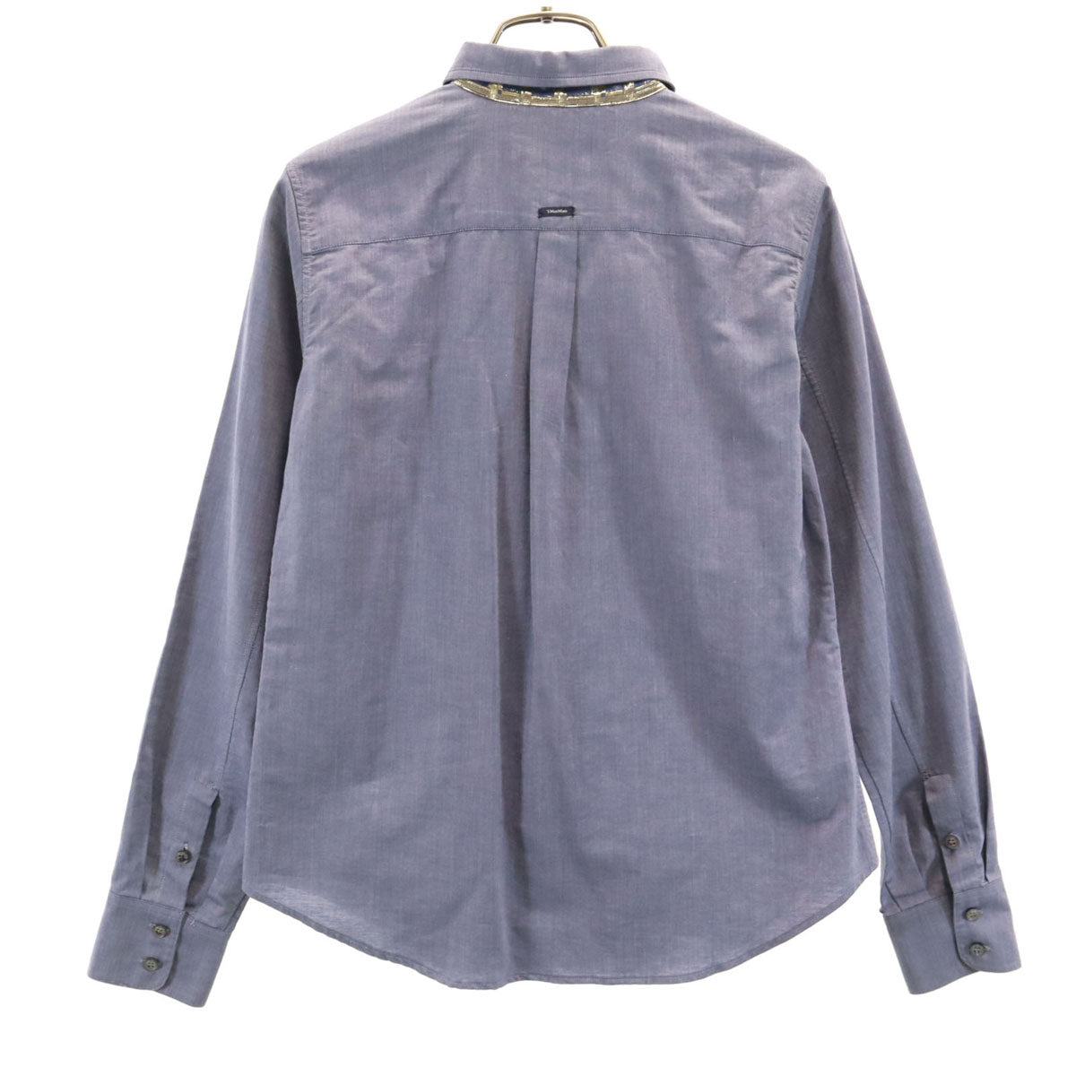 S Max Mara エスマックスマーラ 長袖 シャツ 36 ネイビー レディース