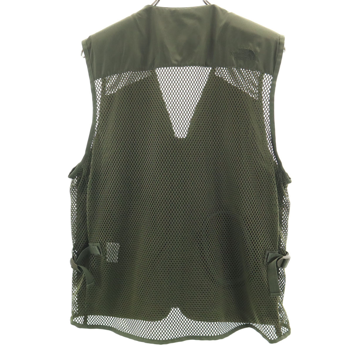 THE NORTH FACE ノースフェイス ギアメッシュ ベスト XL カーキ NV3BK00C アウトドア メンズ