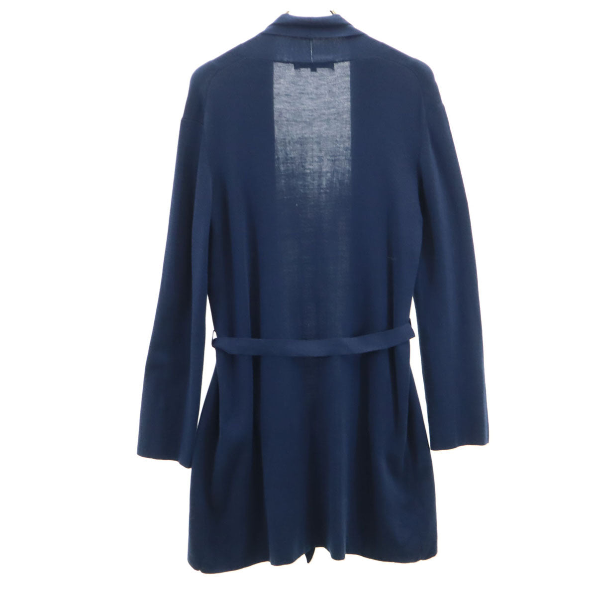 ANAYI アナイ 長袖 ガウン ニットカーディガン 38 ネイビー レディース