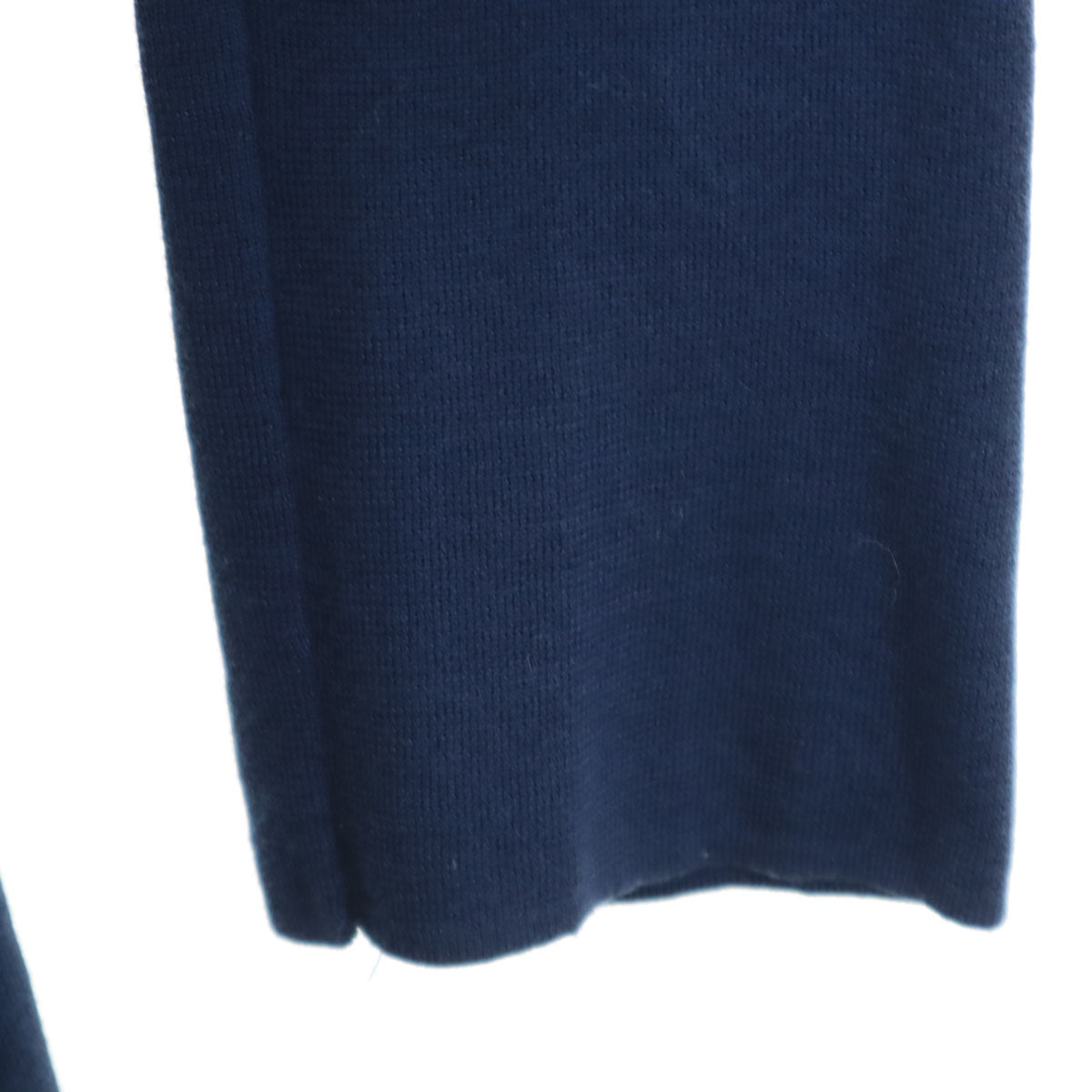 ANAYI アナイ 長袖 ガウン ニットカーディガン 38 ネイビー レディース