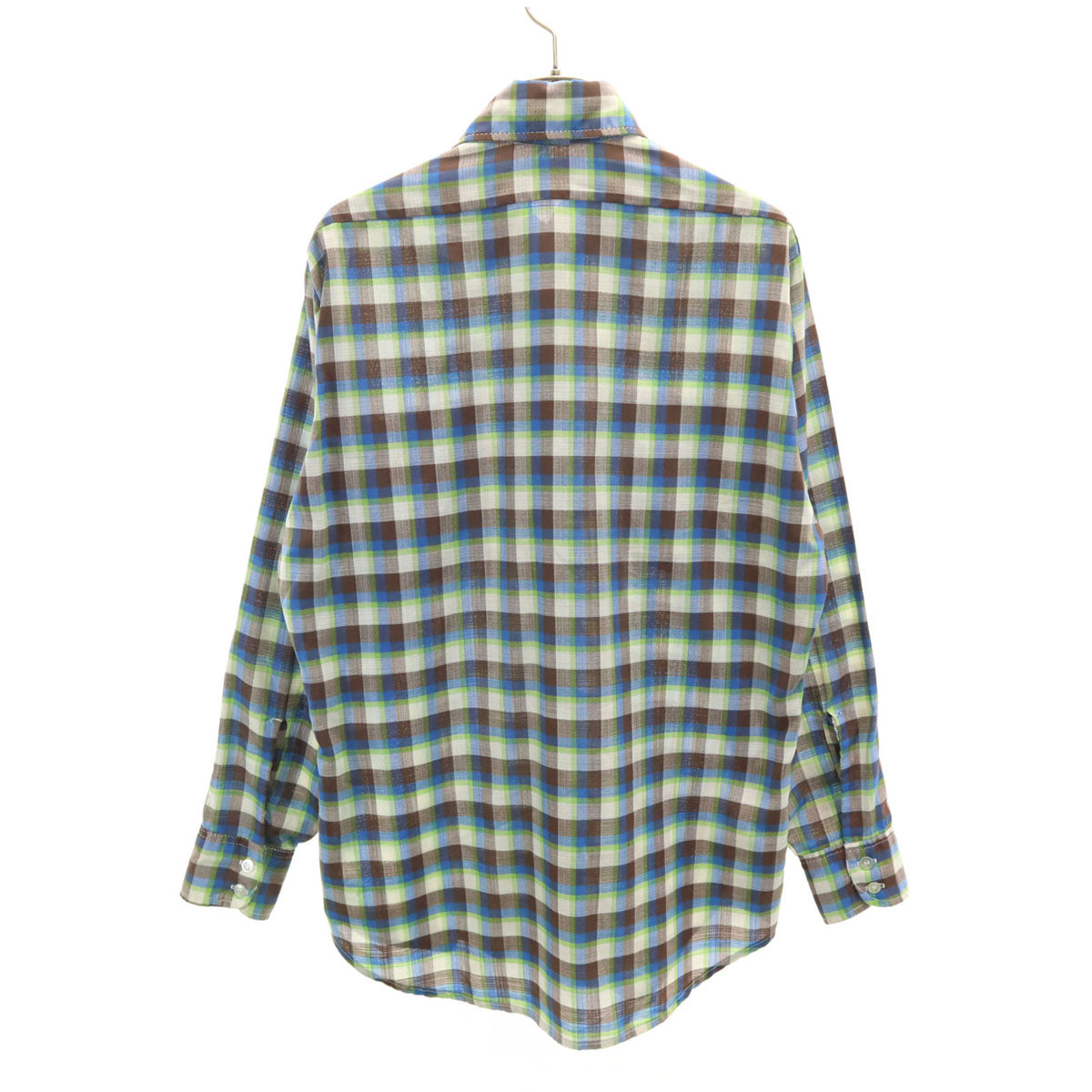 Levi's リーバイス 70s ヴィンテージ チェック柄 長袖 シャツ M マルチ メンズ