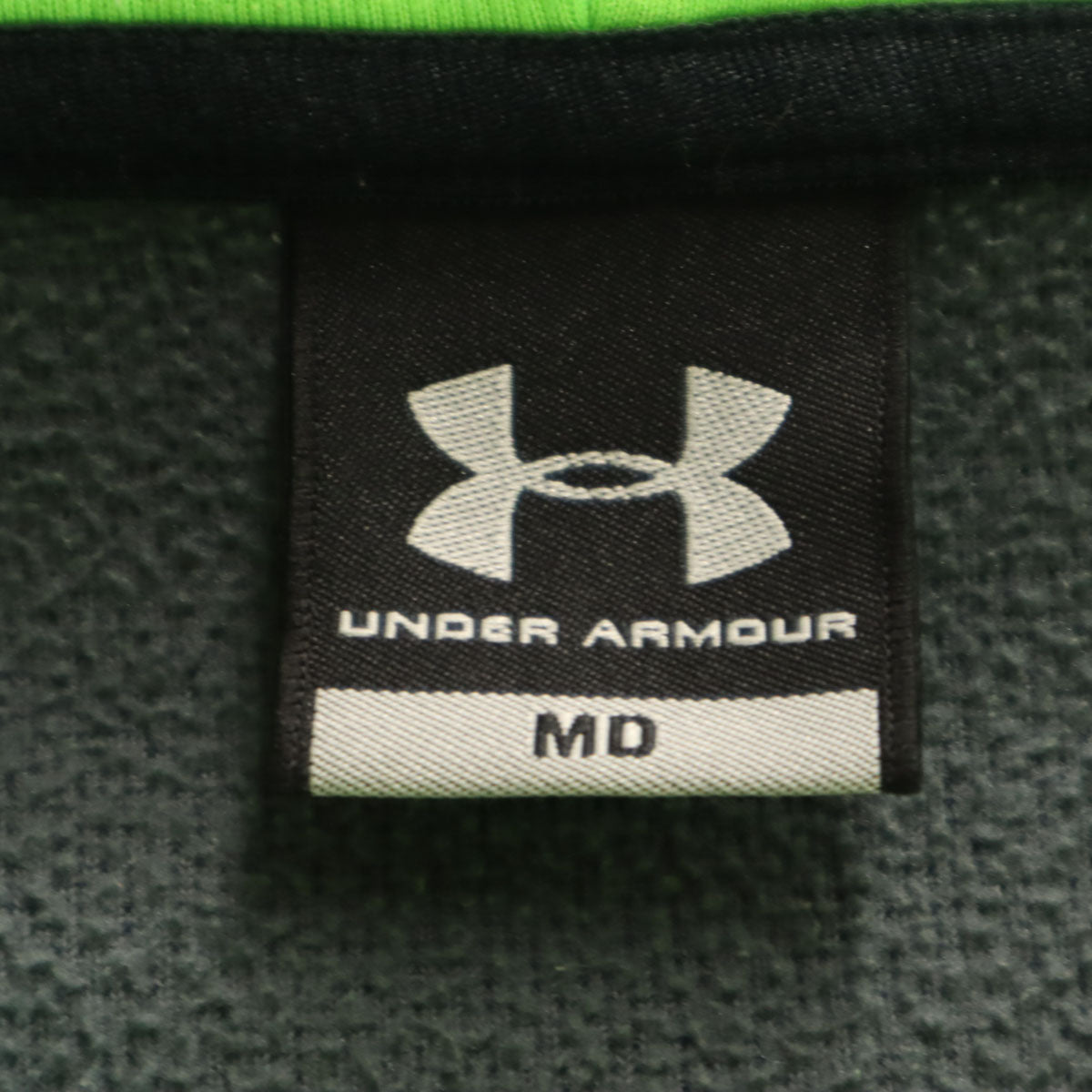 UNDER ARMOUR アンダーアーマー 長袖 ジップパーカー M チャコールグレー メンズ