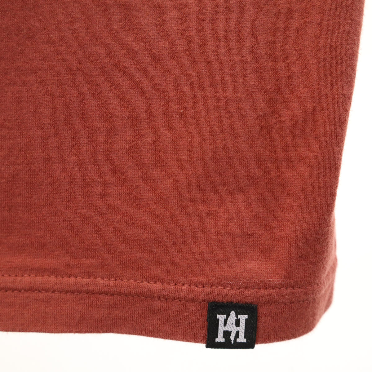 HYSTERIC GLAMOUR ヒステリックグラマー 日本製 7分袖 Tシャツ XS レンガ色 メンズ