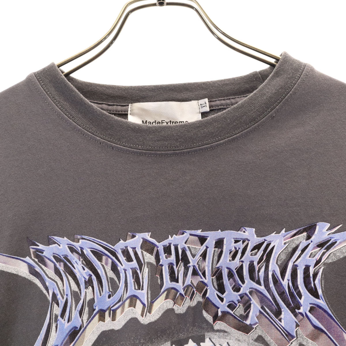 MADE EXTREME メイドエクストリーム 長袖 Tシャツ XL チャコールグレー ロンT メンズ