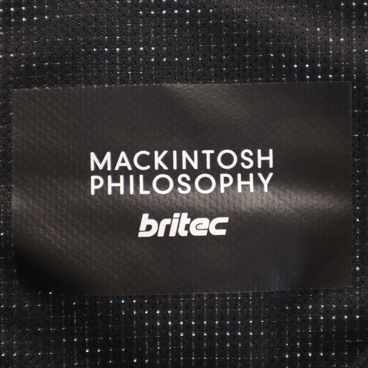 MACKINTOSH PHILOSOPHY マッキントッシュフィロソフィー 長袖 ジップ カーディガン 38 ブラック britec メンズ